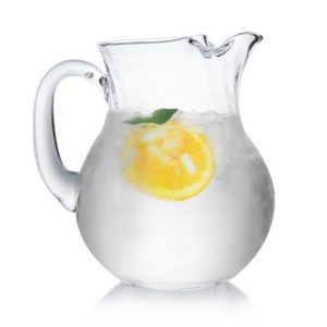 Customized factory price Handmade Water Jug Clear Transparent Picther