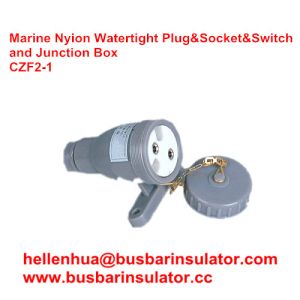 marine nylon watertight socket CZF3-1 waterproof marine socket and switch
