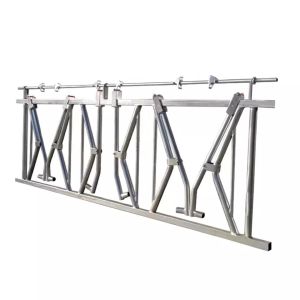 Quality Galvanized Custom Cattle Dairy Headlocks Farming Equipment for sale