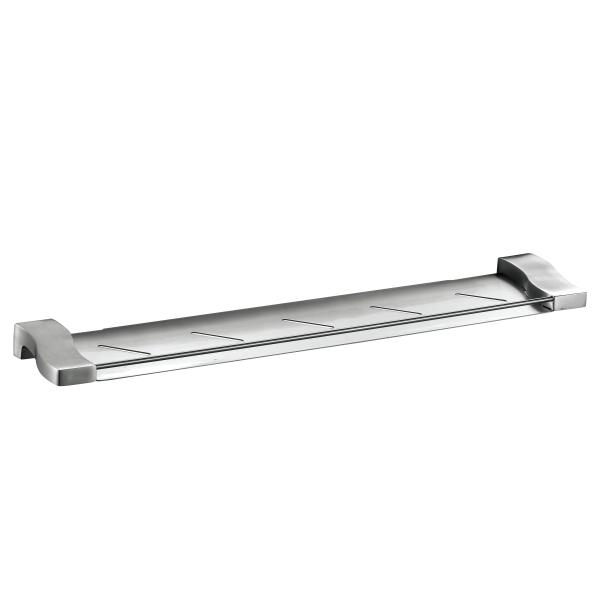 Buy Matte Silver SS Bathroom Accessories Shelves Satin Finish at wholesale prices