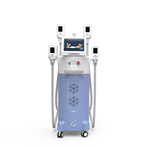Quality 2019 newest Vacuum Pressure 4 Handles Fat Freezing Cryolipolysis Body Slimming Machine Vacuum Cavitation System for sale