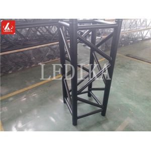 Brightsome Black One Meter Long Truss System Aluminum Stage Truss Quick Lock
