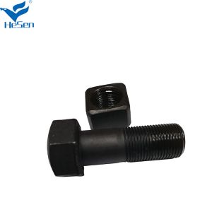 4K7038 7K2017 Track Bolts And Nuts D4 40 CR Steel