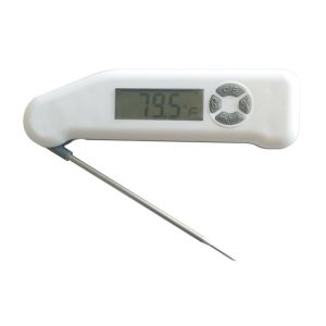 IP68 Rated Folding BBQ Meat Thermometer Super Fast Read With Calibration Function