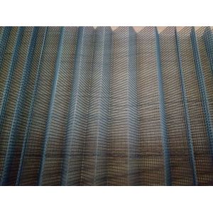 17*15 Grey Color Mesh Polyester Pleated Mesh For Sliding Doors