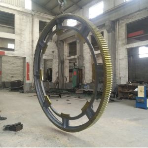 Customizable Teeth  Steel Big Ring Gear With Rust Proof Surface