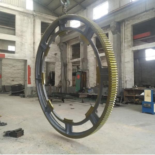 Buy Customizable Teeth  Steel Big Ring Gear With Rust Proof Surface at wholesale prices