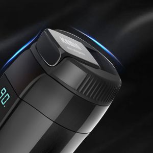 Customized Car Smart Heated Stainless Steel Vacuum Mug Electric Temperature