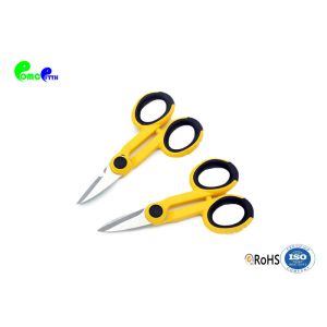 Quality Yellow Indoor Fiber Optic Tools Fiber Optic Scissors / Cutter For Cable's Kelvar Cut for sale