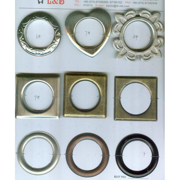 wholesale Curtain accessories Metal Curtain Eyelet