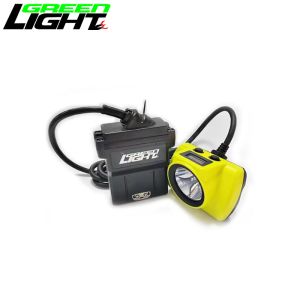 China 60hrs Working Time Ultra Bright 25000lux 14Ah Miner Cap Lamp 530lum 4w Explosion Proof Underground Mining Helmet Light on sale