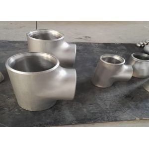 Round Seamless Stainless Steel Equal Tee Alloy C Pipe Fittings