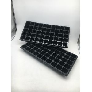 50 Cavity Transplanting Nontoxic Seed Germination Tray With Lid