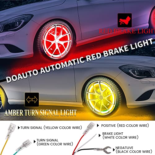 Residential LED Dream Chasing Colors L/R Turn Signal Brake Backlight Strip Light Kit