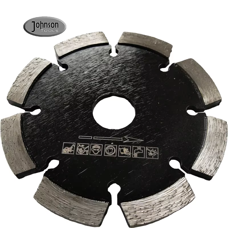 115 Mm Key Slot Tuck Point Diamond Blades For Dry / Wet Cutting