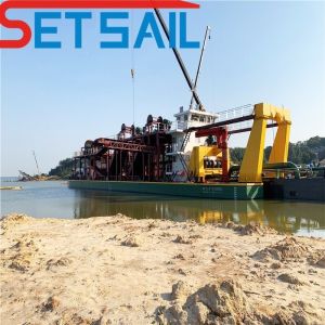 Quality 7.5m Width 298kw Auxiliary Engine Power 18 Inch Cutter Suction Dredger for Dredging for sale