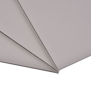 Quality B1 Grade Fireproof Signage Aluminum Composite Panel Easy Installation with PE/PVDF Coating for sale