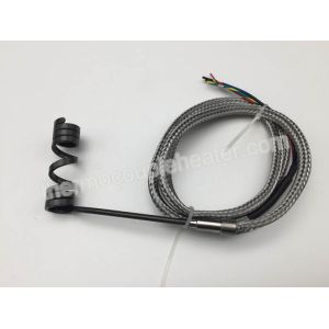 Hot Runner Coil Heaters With Stainless Steel Braided Protection Sleeve
