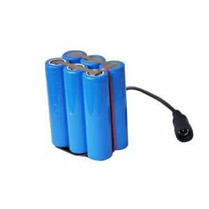 Quality high capacity Waterproof Flashlight Battery Pack , led flashlight battery for sale