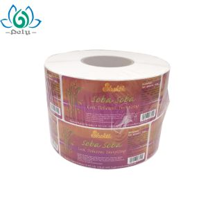 Transparent PVC Food And Beverage Labels Drum Label Printing
