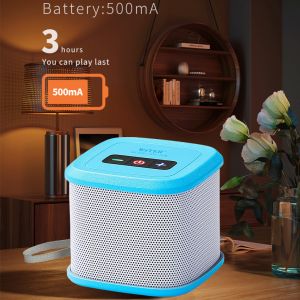 Customization 6cm ×7cm × 7cm Small Wireless Portable Bluetooth Speaker