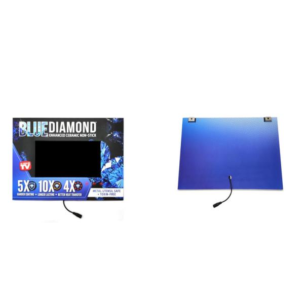 10 inch LCD screen push button activated video display,LCD video POP display