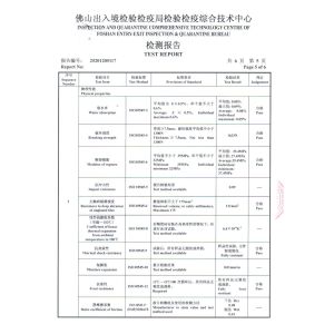 Baiway (Italy) Building Material Co., Ltd. Certifications