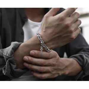 Viking Style Twisted Braided Pattern Copper Balance Bracelet