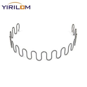 Customized Black 3.8mm Wire Diameter Zig Zag Spring For Bed Sofa Or Chair