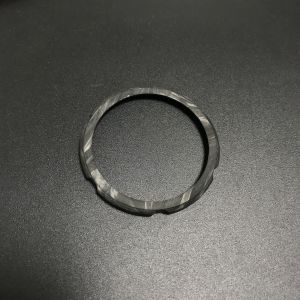 Forged Carbon Fiber Ring Carbon Fiber Process Combine CNC Machining