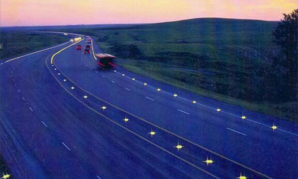 Factory Wholesale IP68 Waterproof Pavement Marker Reflective Aluminum Alloy LED Solar Cat Eyes For Traffic Safety