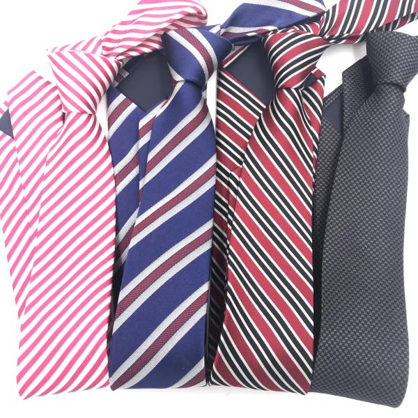 Woven Screen Printing Lightweight Silk Fabric Handmade 100% Silk Tie