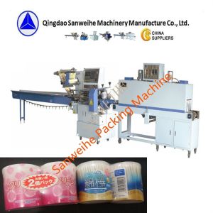 Detergent Shrink Wrap Packing Machine SWSF 590 Medicine Packing Machine