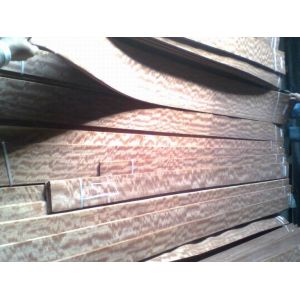 Natural Figured Makore Wood Veneer Sheet for Projects