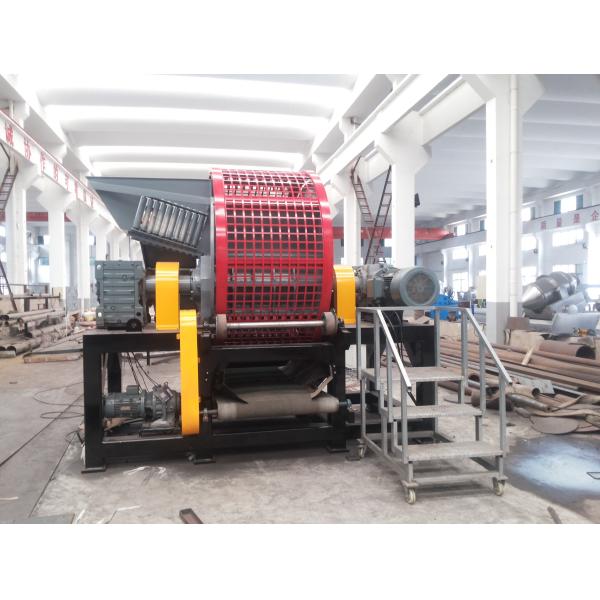 Double Shaft Tire Shredder rubber Shredder，Tire Shredder, Tire Crusher,Tire