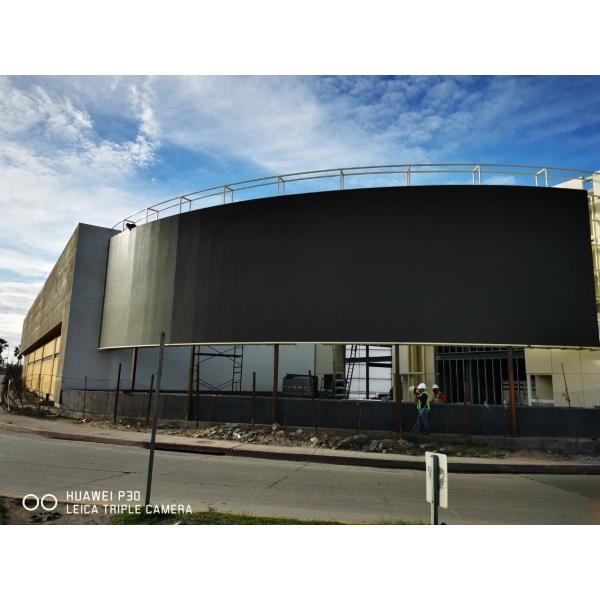 Buy Hight Brightness P6 Outdoor LED Display Advertising Board 960x960mm Iron Cabinet at wholesale prices