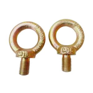 ZINC Finish Drop Forged Carbon Steel Lifting Eye Bolt JIS1168 for Lifting
