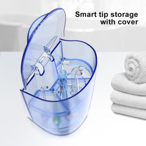 Commercial Countertop Water Flosser Quiet Design With 12 Multifunctional Tips