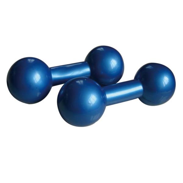 Customized Pvc Material Weightlifting Dumbbell With Sand