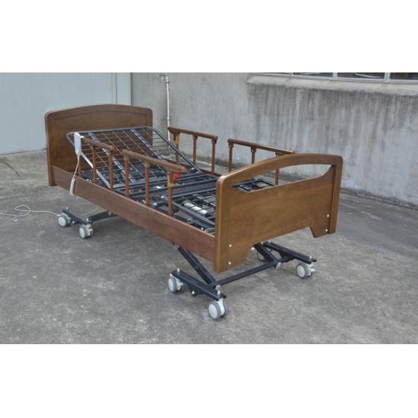Dual - regress Function Ultra Low Beds , Home Care Beds For Nursing Home
