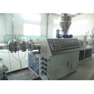 Plastic Corrugated Pipe Production Line Extruder PE Single Wall Corrugated Hose