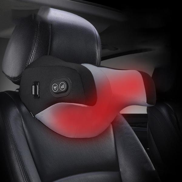 65Degrees Electric Heating Pillow USB Charging For Car Lumbar Support OEM