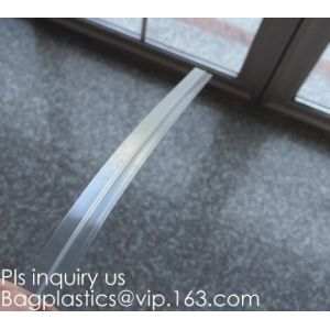 PP/PE/PVC/EVA Plastic Flange Zipper For Pouch, PP Plastic Press To Close