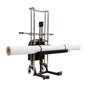 Sinolift EFM roll and reel material stacker - simple manual operation