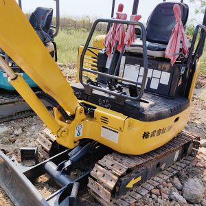 Mini Type Used Komatsu Pc18MR Excavator Digger 1.8Ton Diesel Engine