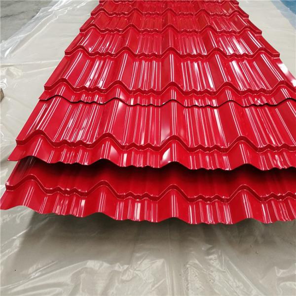 Ppgi Corrugated Steel Roofing Sheet 800mm Galvanized Zinc Color Coated