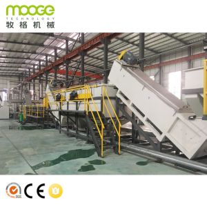 Dewatering Plastic Film Recycling Machine HDPE Washing Line 5000KG/H