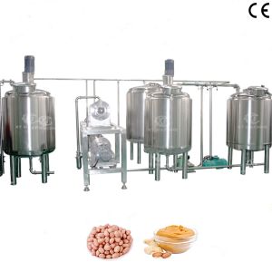 China Mixing Function 1000L Volume Sauce Peanut Butter Tahini Blending Tank on sale