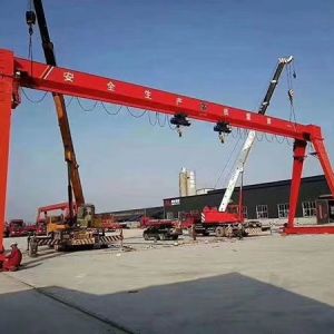 10 15 20 Ton Single Beam Gantry Crane 20m Lifting Overhead Gantry Crane