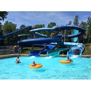 ODM Outdoor Water Park Amusement Game Rides Fiberglass Water Slide for Children